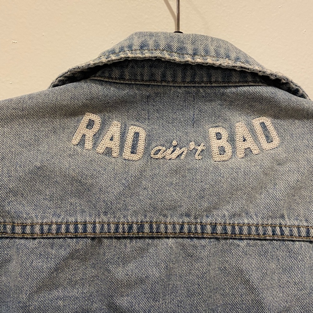 Amuse Society Embroidered Denim Jacket